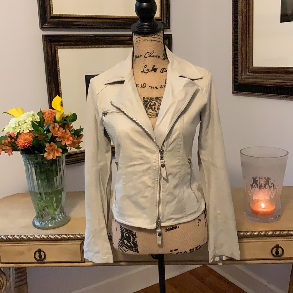 Genuine Leather Jacket, Italian S (2-4)